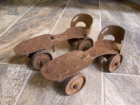 vintage metal skates